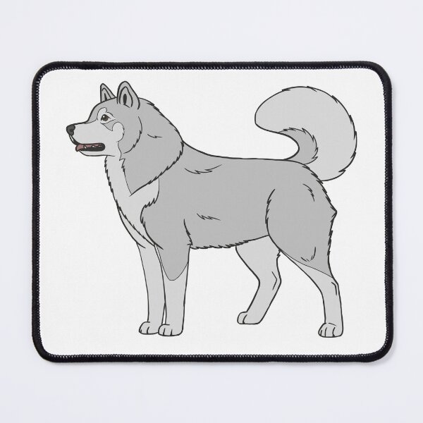 Item preview, Alaskan malamute silver and white designed and sold by Cynthiaetal.