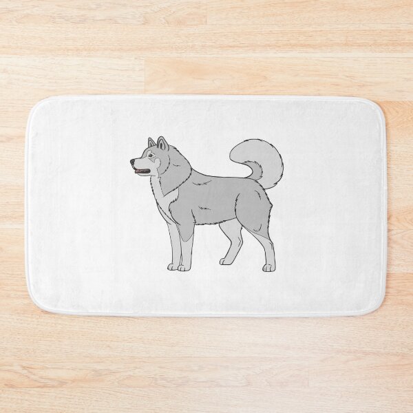 Item preview, Alaskan malamute silver and white  designed and sold by Cynthiaetal.