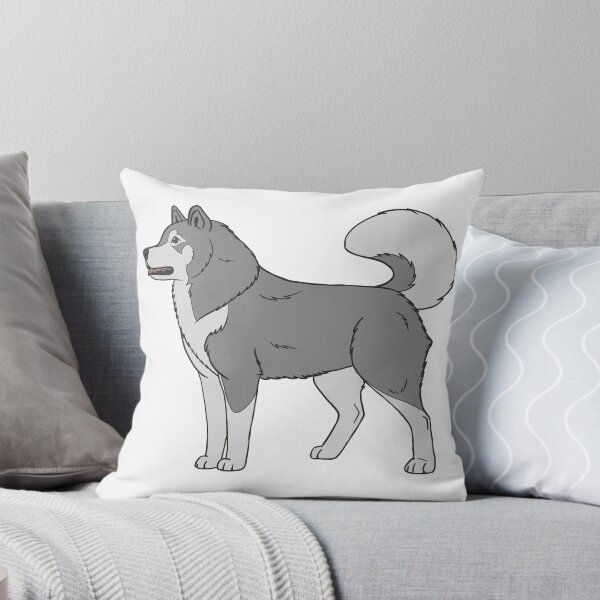 Item preview, Alaskan malamute gray and white  designed and sold by Cynthiaetal.