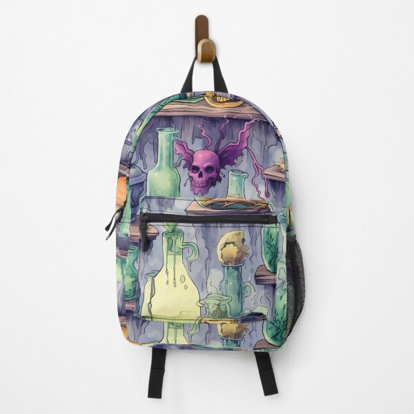 Item preview, Witch’s brew potion lab in seamless pattern designed and sold by mlis.arts.