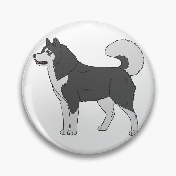 Item preview, Alaskan malamute black and white  designed and sold by Cynthiaetal.