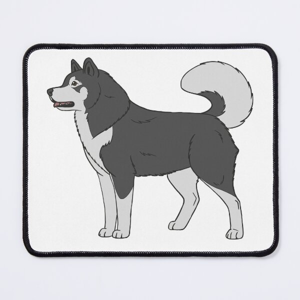 Item preview, Alaskan malamute black and white designed and sold by Cynthiaetal.