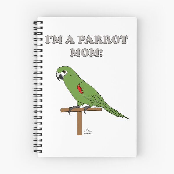 Item preview, I'm a Parrot Mom! - Hahn's Macaw designed and sold by Laughing Parrot Studio.