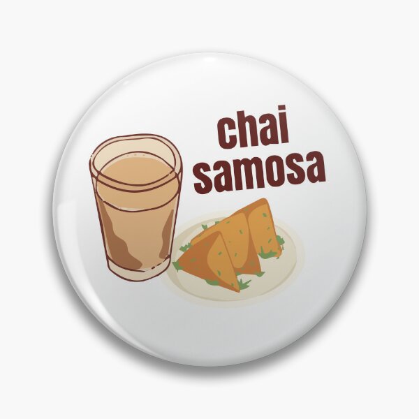 Item preview, chai samosa designed and sold by zainab hussain.