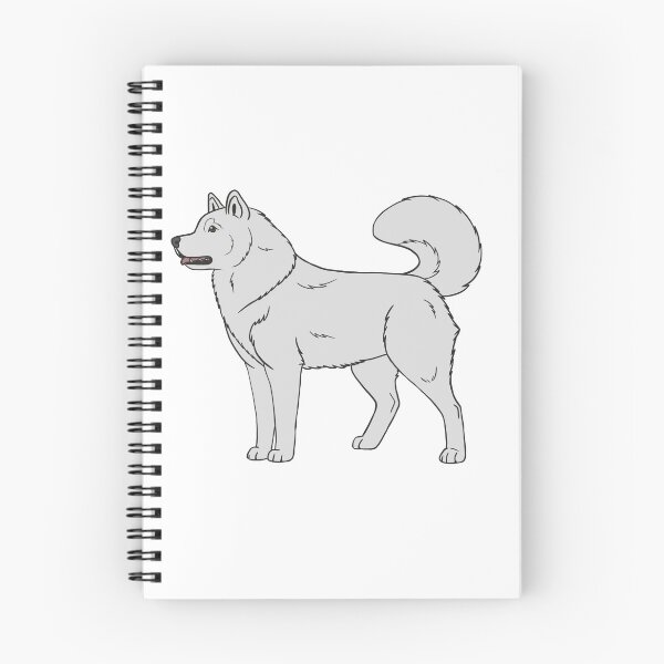 Item preview, Alaskan malamute white  designed and sold by Cynthiaetal.