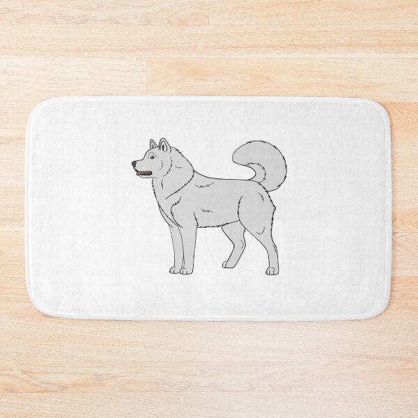 Item preview, Alaskan malamute white  designed and sold by Cynthiaetal.