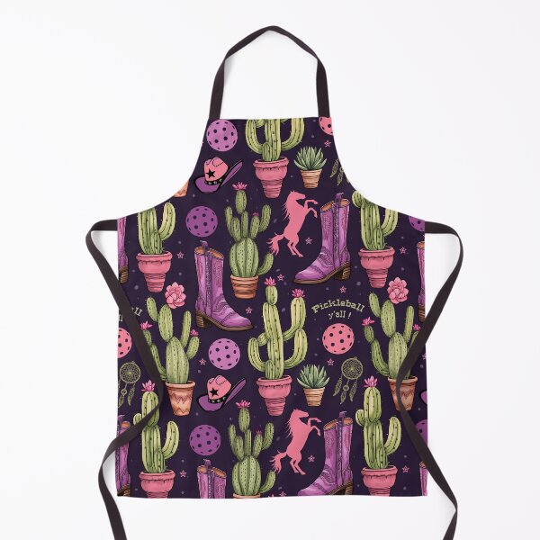 Item preview, Wild west pickleball on dark purple designed and sold by EvieWoj.