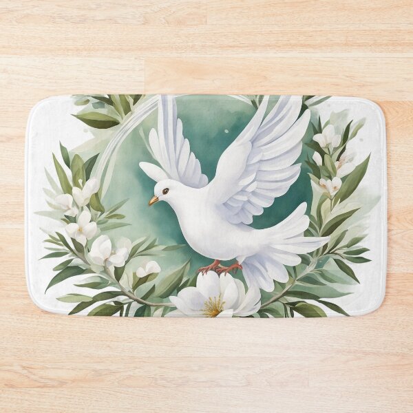 Item preview, Elegant White Peace Dove designed and sold by GreatThouART.