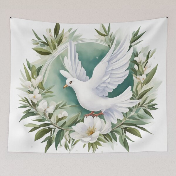 Item preview, Elegant White Peace Dove designed and sold by GreatThouART.
