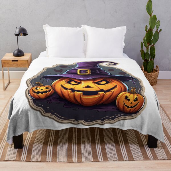 Item preview, Spooky Jack-o'-Lantern: Halloween's Haunting Glow designed and sold by TrendyArtInk.