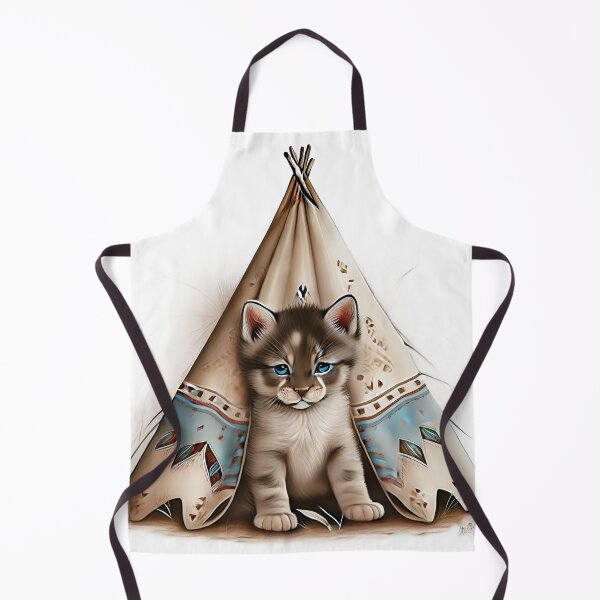 Item preview, Kitten in a teepee designed and sold by kentHdesigns.