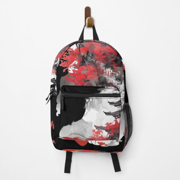 Item preview, Japanese anchient building in watercolor style designed and sold by TeePulseMania.