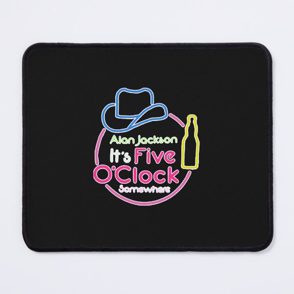 Item preview, Alan-Jackson-Its-Five-oclock-Somwhere-Neon-- designed and sold by GarrexattPatric.