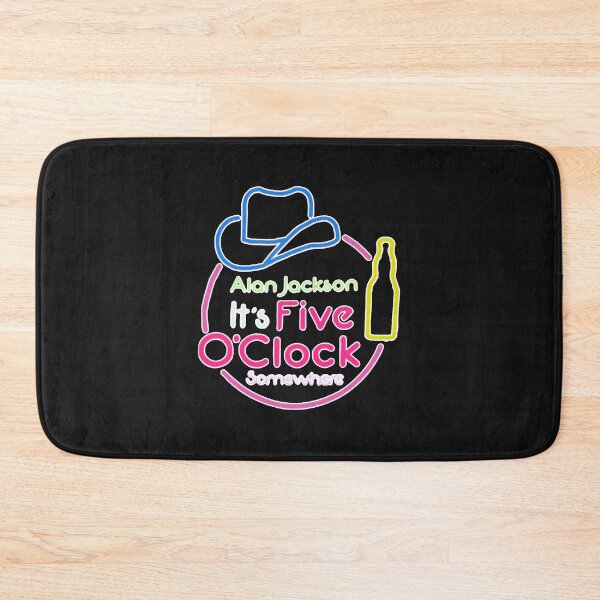 Item preview, Alan-Jackson-Its-Five-oclock-Somwhere-Neon-- designed and sold by GarrexattPatric.