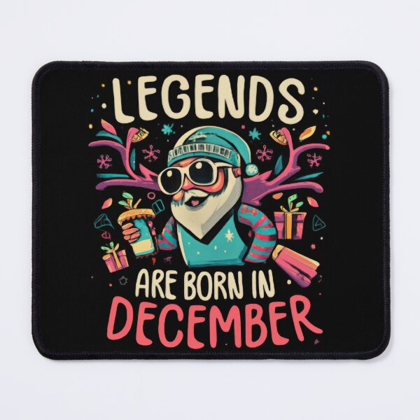Item preview, Legends are born in December Birthday Gift Idea designed and sold by emaga.