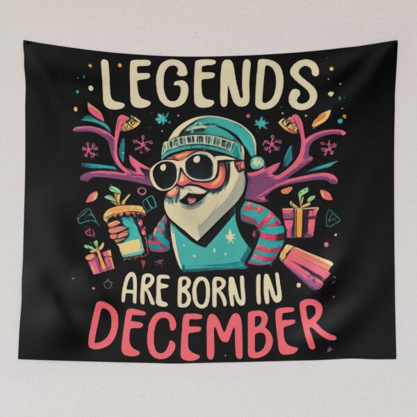 Item preview, Legends are born in December Birthday Gift Idea designed and sold by emaga.