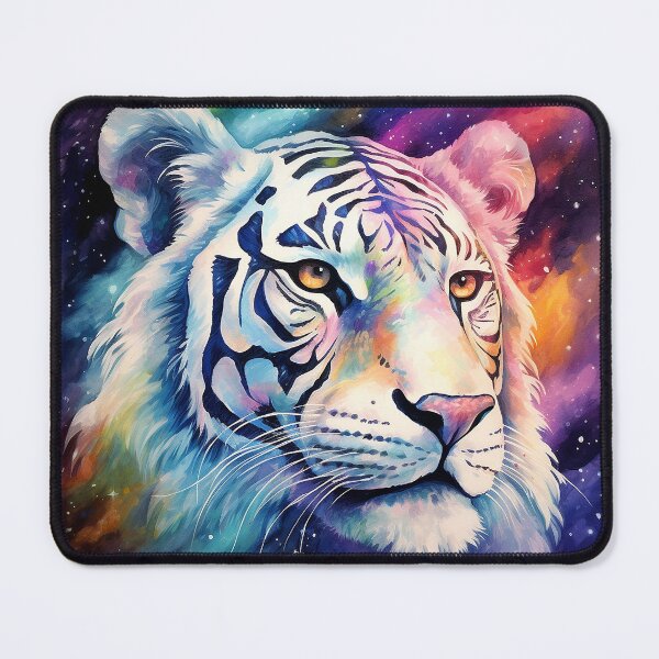 Item preview, Watercolor White Tiger designed and sold by MilesAI.