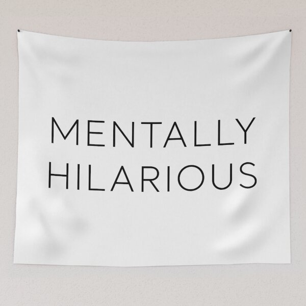 Item preview, Mentally Hilarious designed and sold by jenniferzalzal.