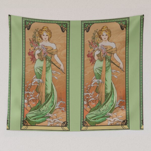 Item preview, Alphonse Mucha (1860 – 1939) "The seasons: Spring" designed and sold by Alexandra Dahl.