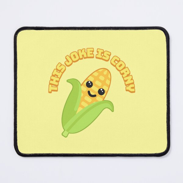 Item preview, This Joke Is Corny! Cute Corn Cartoon designed and sold by PMCreative.