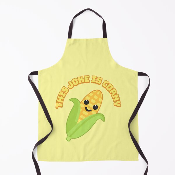Item preview, This Joke Is Corny! Cute Corn Cartoon designed and sold by PMCreative.