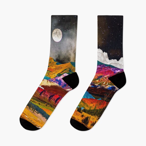 Item preview, Mountainquest (Night Version) designed and sold by Moonquestart.