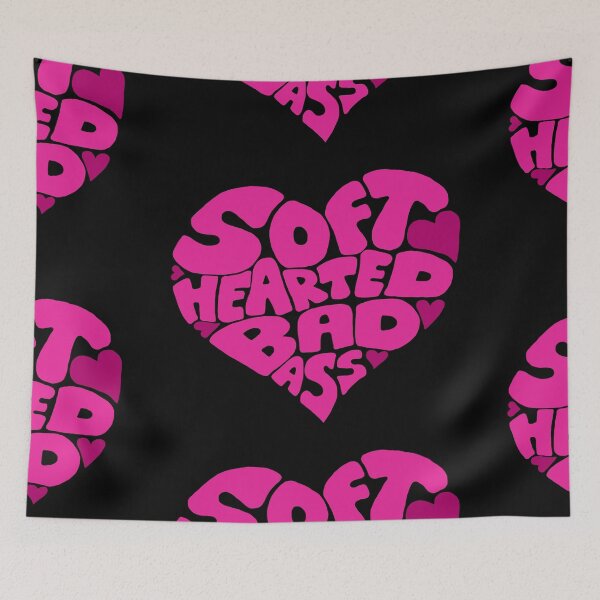 Item preview, 'Soft Hearted Bad Ass' Heart  designed and sold by LawTurley.