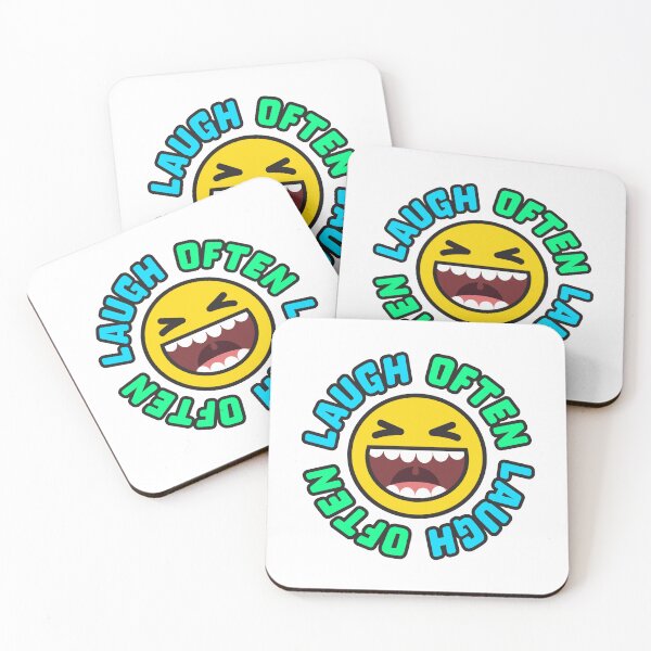 Item preview, Laugh Often Smile Emoji - Embrace Positivity! designed and sold by BrightRain.