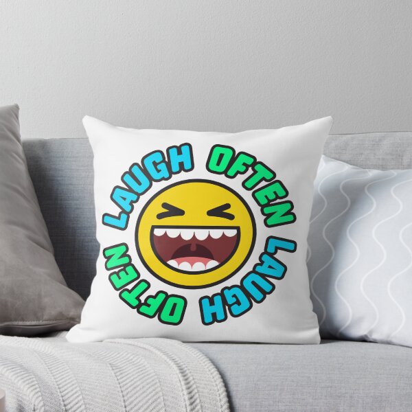 Item preview, Laugh Often Smile Emoji - Embrace Positivity! designed and sold by BrightRain.