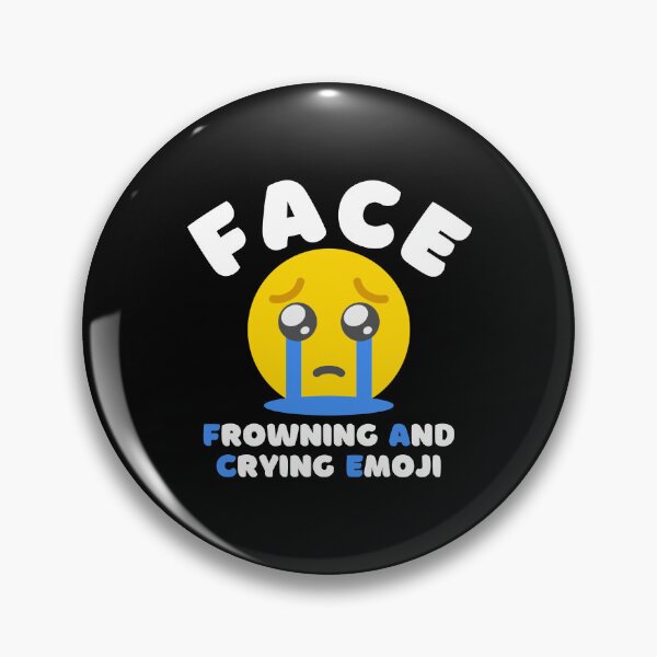 Item preview, Crying Face Emoji Acronym designed and sold by ACRONYMSONLY.