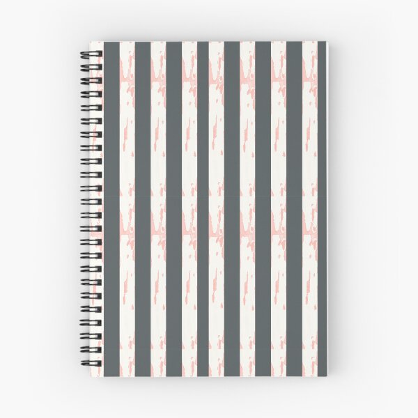 Item preview, Watercolor Tree Trunks: White and Pink Striped Bark on Black designed and sold by ara-designs.