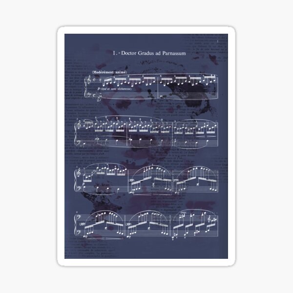 Item preview, Sheet Music - Debussy's "Childrens Corner" (Doctor Gradus ad Parnassum) designed and sold by ShaMiLaB.