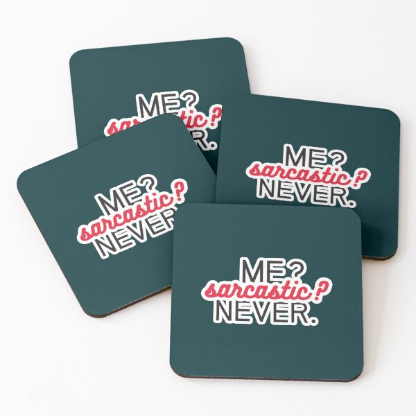 Item preview, Me Sarcastic Never. designed and sold by JordiKshlerin.