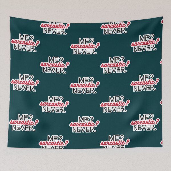 Item preview, Me Sarcastic Never. designed and sold by JordiKshlerin.