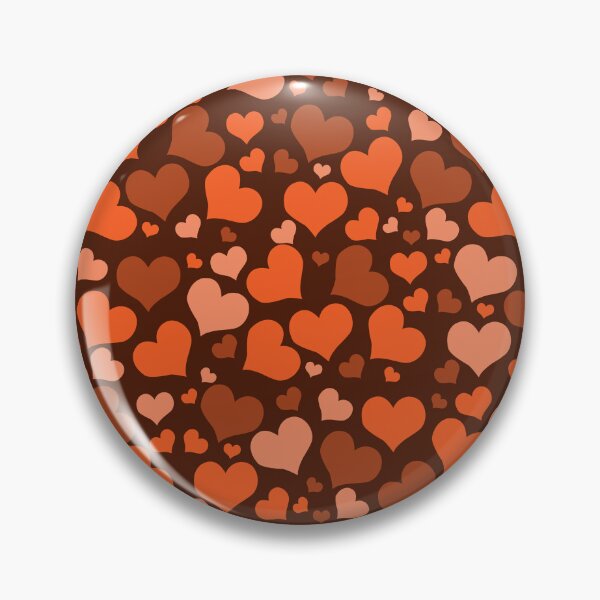 Item preview, orange heart stone designed and sold by ZiphGames.