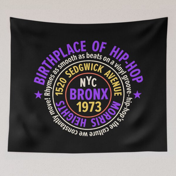 Item preview, Bronx Hip-Hop - Celebrating 50 Years of Rhymes and Rhythms designed and sold by Boogosh.