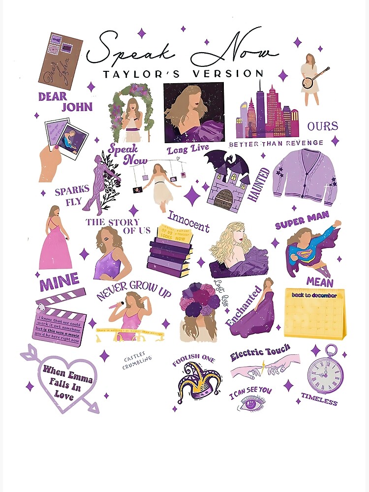Disover Speak now 4 Taylor'version when Emma falls in love Taylor Poster