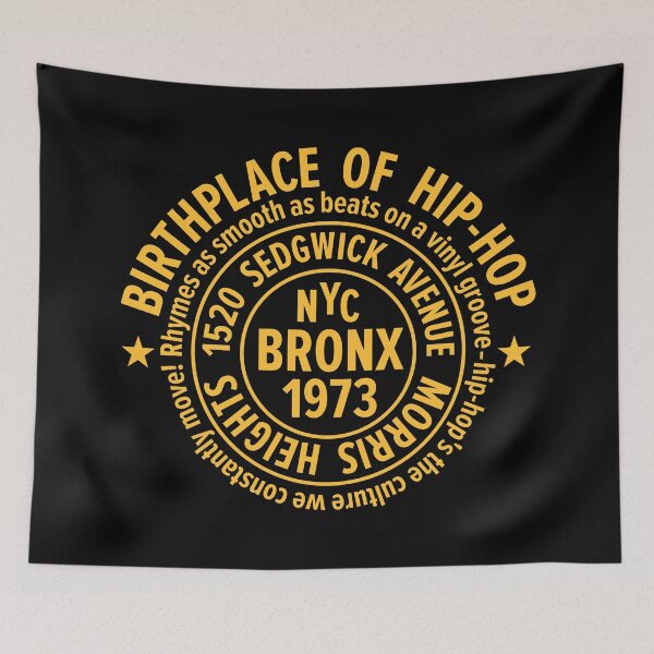 Item preview, Bronx Hip-Hop - Celebrating 50 Years of Rhymes and Rhythms designed and sold by Boogosh.