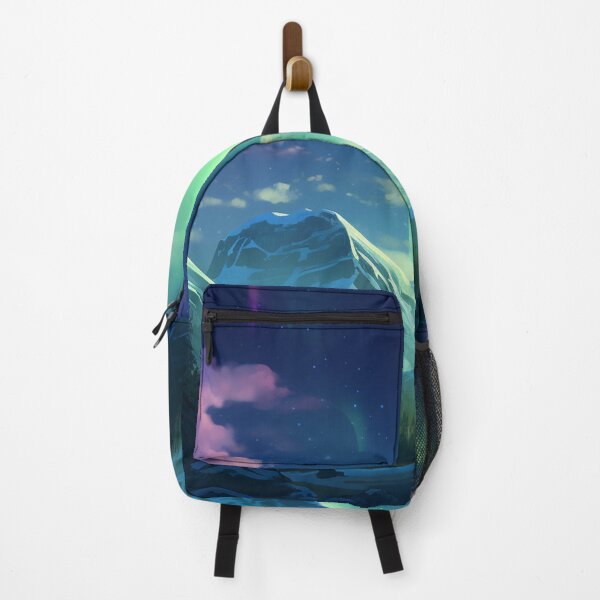 Item preview, Northern Light Aurora Borealis Scenery Mountains Rivers Trees designed and sold by NLTees.