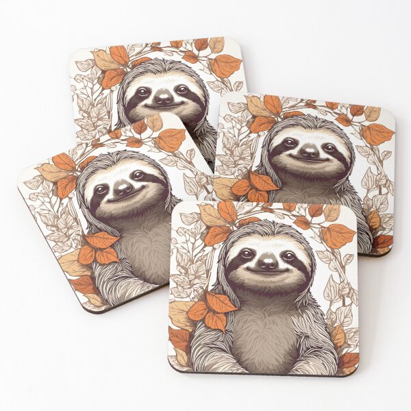 Item preview, Lazy Fall Days of Sloth designed and sold by digiscapeart.