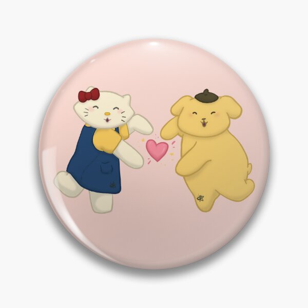 Item preview, Hello Kitty and Pompompurin friends designed and sold by Giro-0c0.