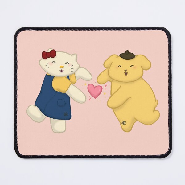 Item preview, Hello Kitty and Pompompurin friends designed and sold by Giro-0c0.
