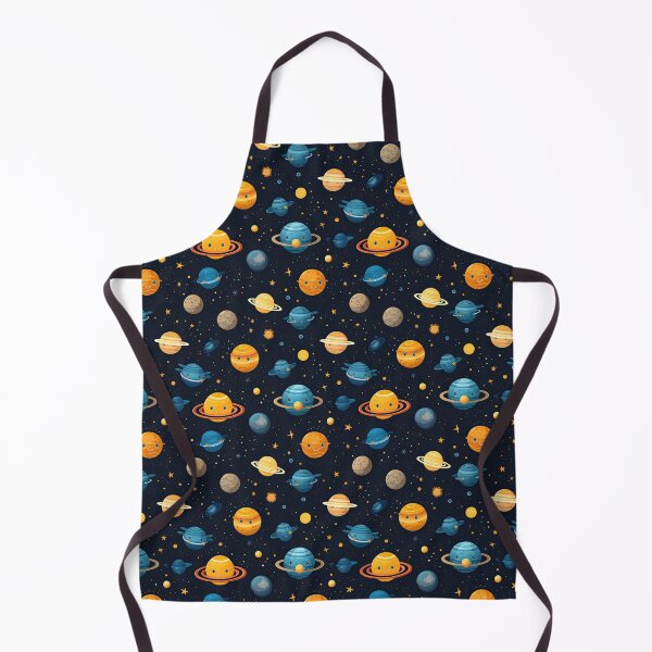 Item preview, cute solar system seamless designed and sold by NatthyDesign.