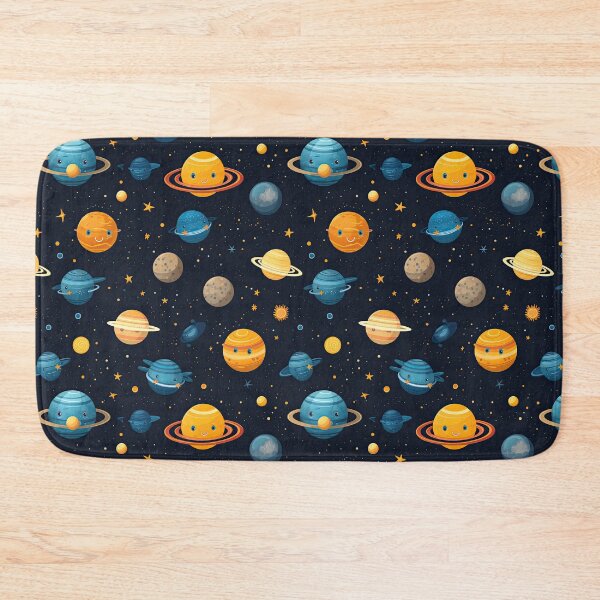 Item preview, cute solar system seamless designed and sold by NatthyDesign.