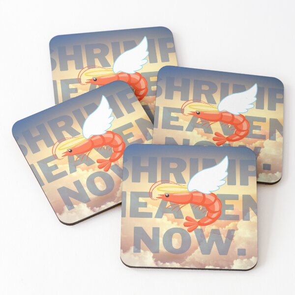 Item preview, Shrimp. Heaven. Now. designed and sold by alex-the-gooose.