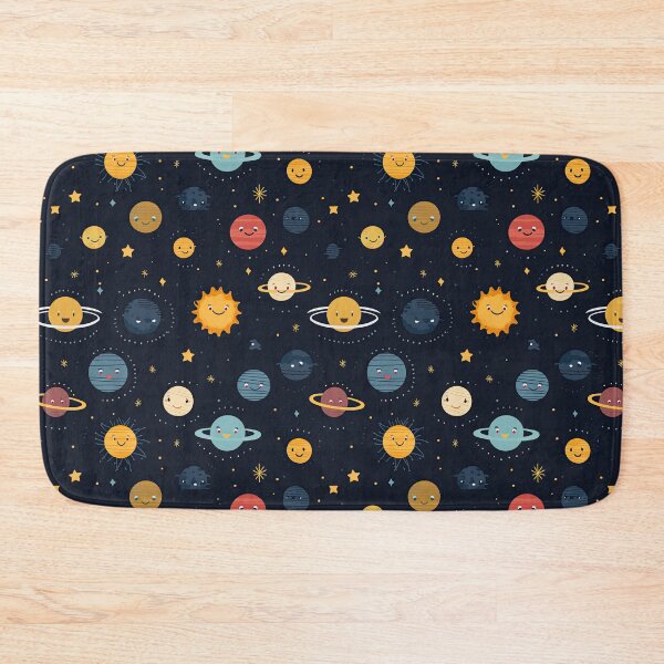 Item preview, cute solar system seamless designed and sold by NatthyDesign.