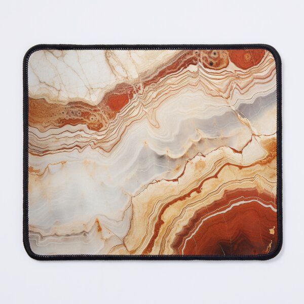 Item preview, Multicolor caramel marble pattern designed and sold by SmileshareShop.