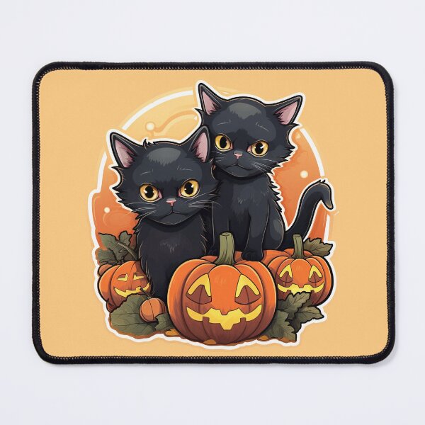Item preview, Paws and Pumpkins: Midnight Duo designed and sold by Christfield.