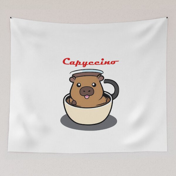 Item preview, Delicious Capyccino Artistry designed and sold by Mechanical-Artt.