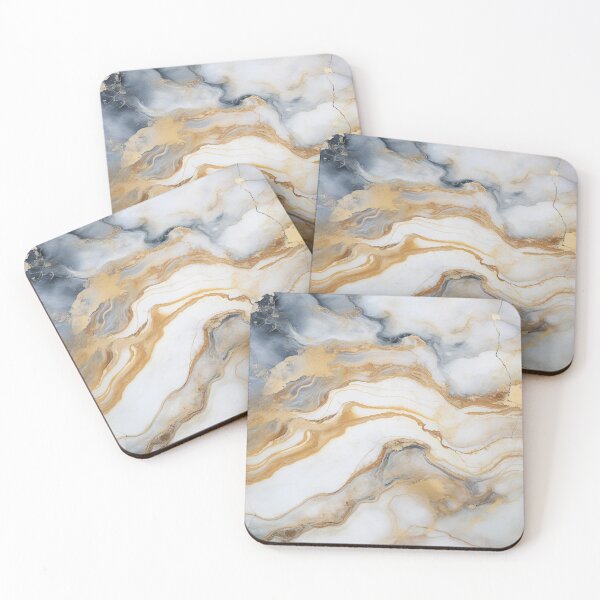 Item preview, Multicolor golden beauty marble pattern designed and sold by SmileshareShop.